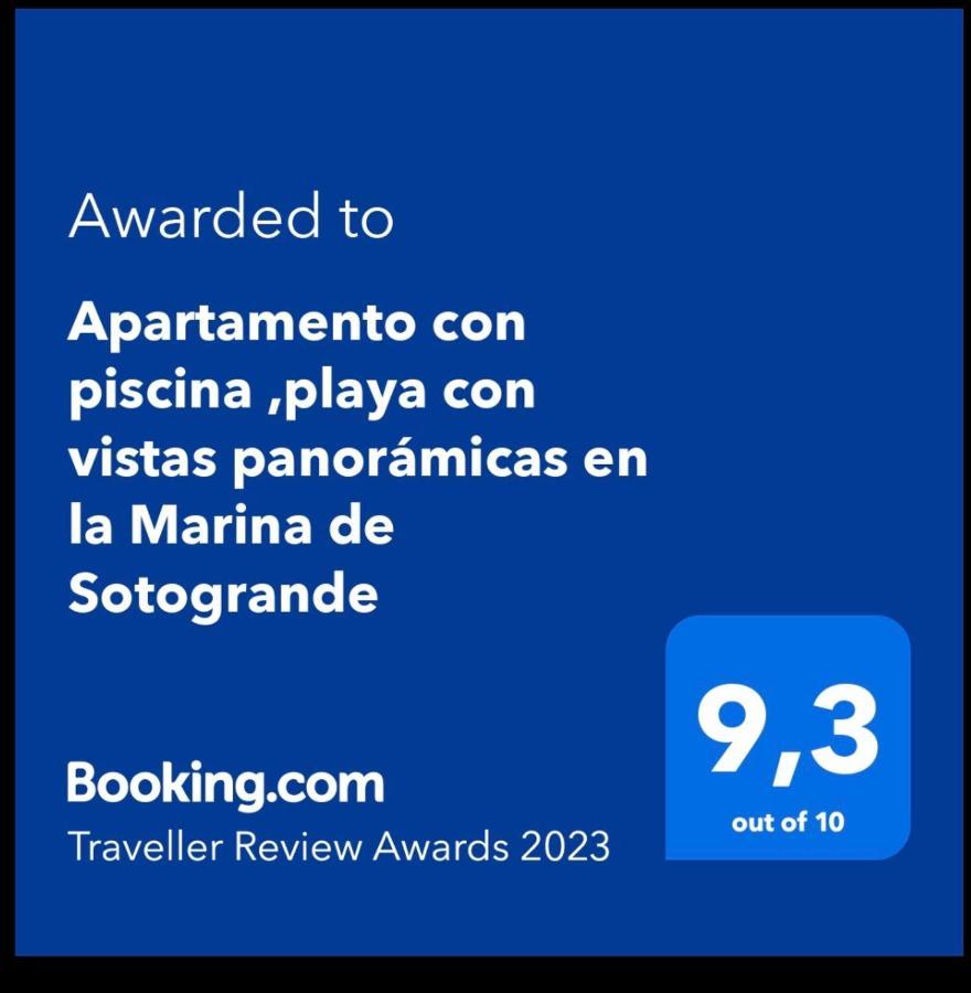 Apartamento Con Piscina ,Playa Con Vistas Panoramicas En La Marina De Sotogrande Сан-Роке Экстерьер фото